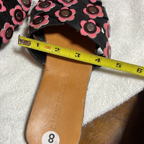 Rachel Comey ACTA SANDAL 🌸 Pink flower flowers Crisscross Size 8 New - Picture 11 of 11